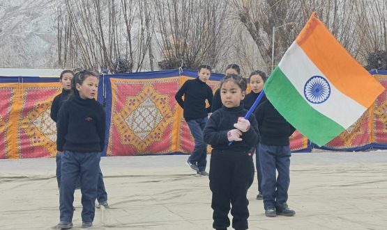 77th Republic Day Celebrated at Tehsil and Block Levels in Nubra.