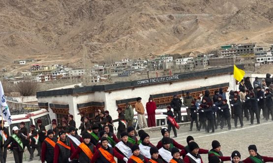 Republic Day was celebrated with great zest and zeal on 26th January at the office of the Sub-Divisional Magistrate, Kharu.