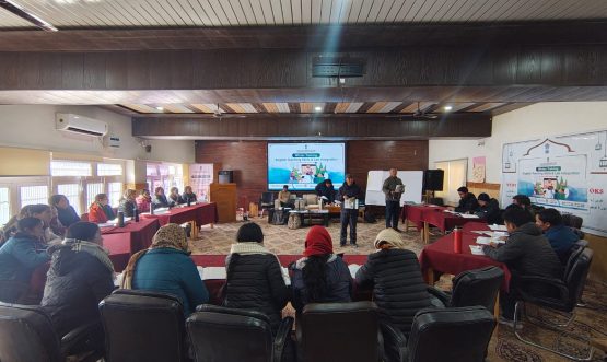 DIET Leh Launches Winter Training Programme on English Teaching Skills and Lab Integration for Class VIII Teachers