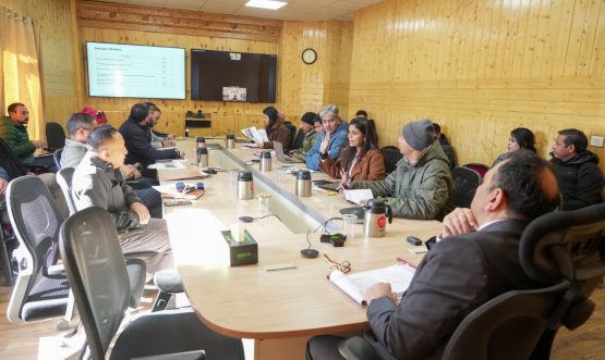 Chief Secretary reviews implementation of flagship schemes in UT Ladakh.