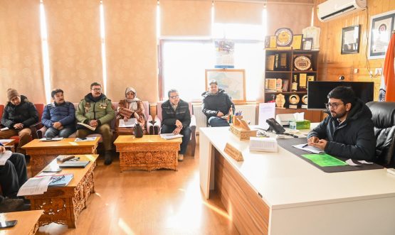 DC Kargil Chairs DLAC Meeting on Food Safety and Healthy Diets.