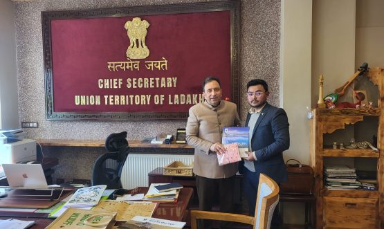 Representative of WWF India calls on Chief Secretary, UT Ladakh.