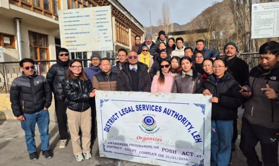 Awareness Programme on POSH Act Held at District Court Complex, Leh