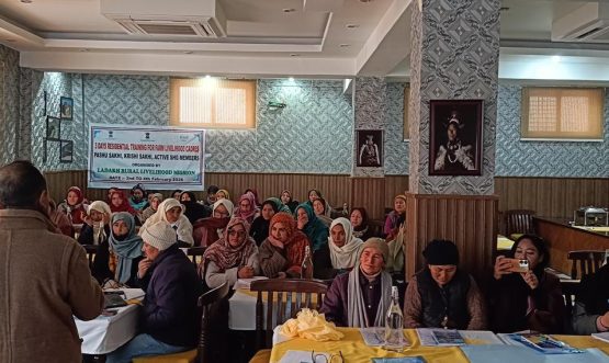 Three-Day LRLM Training Programme for Pashu Sakhis Begins in Kargil.