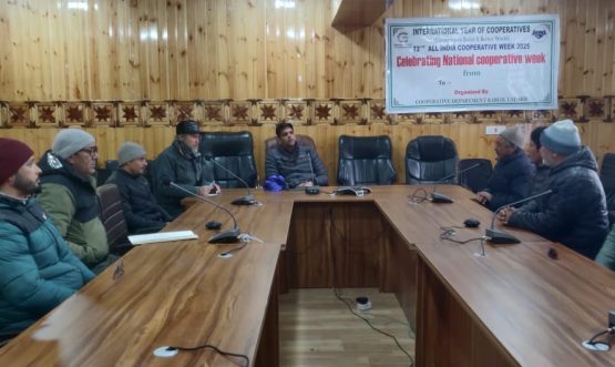 Administrative Secretary Bhupesh Choudhary IAS Engages with Transporter Associations of Kargil.