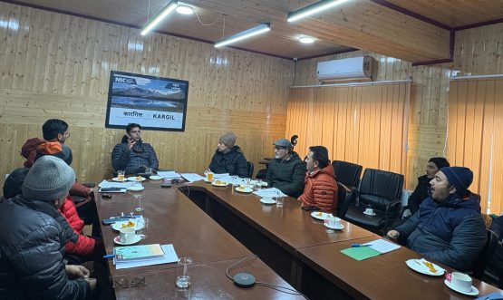 Secretary Cooperatives Reviews Cooperative Sector Performance at DCDC Meeting in Kargil.
