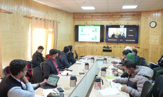 Chief Secretary reviews Agriculture, Horticulture and Cooperative sectors in UT Ladakh.