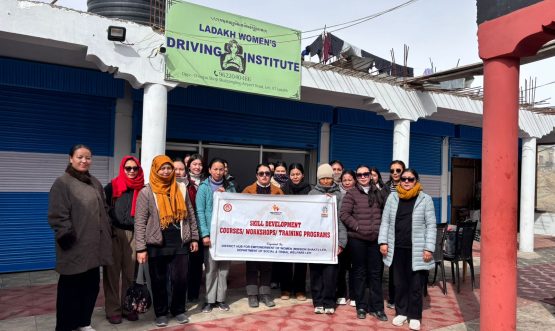 The District Hub for Empowerment of Women (DHEW) under Mission Shakti, Leh has launched a15-day driving training programme starting from 9th February 2026.
