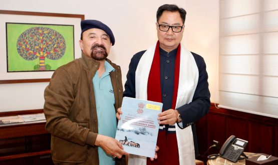 CEC Kargil Meets Union Minister for Minority and Parliamentary Affairs.