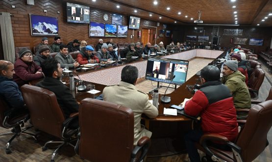 ADC Kargil Attends On-going Training of Revenue Officers at Baroo, takes stock of its effectiveness.