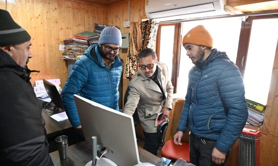 ADC Kargil Conducts Surprise Visits to Government Offices, Reviews E-Office Functioning Kargil, February 11, 2026: Additional Deputy Commissioner, Kargil, Imteeaz Kacho, paid surprise visits to various Government offices in Baroo today to review the functioning and implementation of the E-Office system. He was accompanied by District Informatics Officer, Kargil, Iftikhar Hussain. The team visited the offices of Chief Project Engineer, PDC (Civil Wing), Executive Engineer, PDD; Executive Engineer, PHE; Divisional Forest Officer as well as the Election Office in DC Office Complex. During the visits, the ADC inspected the status of E-Office operations in the respective offices and interacted with officers and staff to assess the level of adoption and utilization of the digital platform. He highlighted the importance and need for regular monitoring for the convenience of employees who have been newly on-boarded on E-Office. The ADC inquired in detail about the usage of E-Office, pendency of files and communications and the challenges faced by the staff while switching from manual to digital file processing. He stressed the importance of effective implementation of E-Office to ensure transparency, efficiency, accountability and timely disposal of official matters. Emphasizing the vision of paperless governance, Imteeaz Kacho directed all concerned officers to make optimum use of the E-Office system and minimize manual paper-work. In respect of those offices which have already submitted applications for on-boarding on the portal, he directed them to follow up with the IT Department so that the on-boarding process can be completed at the earliest. The ADC said that adoption of modern technologies is essential for improving administrative efficiency and directed the heads of offices to ensure that all officials are fully trained and present on the E-Office platform. He said such initiatives will strengthen digital governance and enhance service delivery in the district. On 10.02.2026, the ADC had visited various sections of DC Office to check the efficient and proper implementation of the E-Office system. He was accompanied by District Informatics Officer, Kargil, Iftikhar Hussain and Assistant Director, Tourism, Muhammad Ali Tak. Pertinently, the Deputy Commissioner/CEO, LAHDC-Kargil has issued an order on 05.02.2026 constituting teams at the District Headquarters (headed by the Additional Deputy Commissioner) and the Sub-Divisional Headquarters (headed by the Sub-Divisional Magistrates) to ensure effective implementation and proper functioning of E-Office in various offices of the entire District. The teams have been directed to conduct frequent inspections and ensure the implementation of the mechanism in letter and spirit. With the support of the IT Department, the District Administration has been able to conduct E-Office trainings for employees at the District Headquarters as well as in the Sub-Divisions.