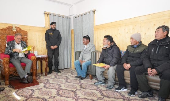 LG Kavinder Gupta reiterates commitment to Ladakh’s overall development Various delegations call on LG Ladakh.