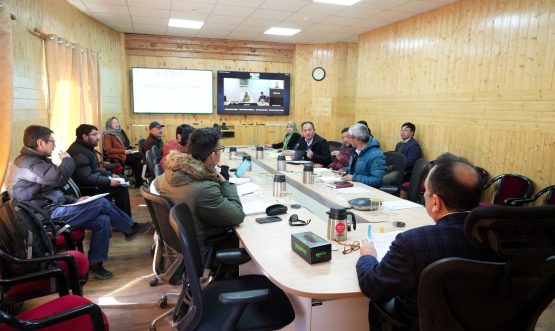 Chief Secretary chairs 3rd meeting of State Cooperative Development Committee (SCDC) in Leh.