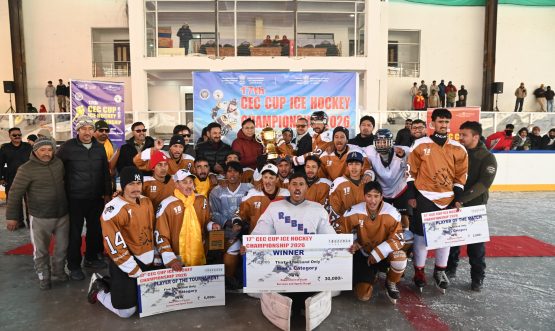 Drass Warriors Lift Title as 17th CEC Ice Hockey Championship 2026 Concludes Successfully in Kargil.