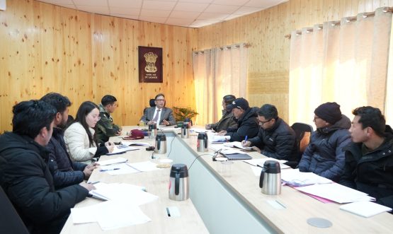 Chief Secretary UT-Ladakh assesses Youth Services, Sports policy, and NCC performance.