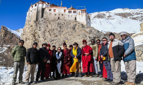 Chief Secretary Ashish Kundra Conducts Extensive Tour of Zanskar; Attends Public Darbar, Reviews Key Infrastructure Projects.