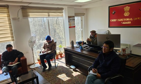 Chief Electoral Officer, Ladakh Reviews Preparations for 2026 Special Intensive Revision with District Officials