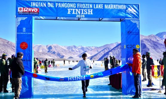 Pangong Frozen Lake Marathon 2026.