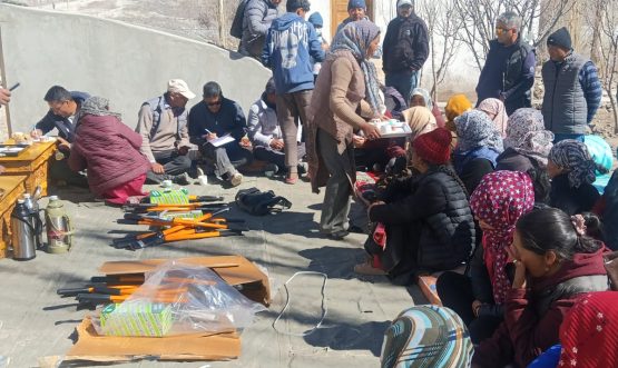 Department of Horticulture, Leh Conducts One-Day Farmers' Training Programme in Nubra Zone The Department of Horticulture, Leh.