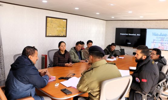36th District Level Committee Meeting under NCORD and 5th Nasha Mukt Bharat Abhiyan (NMBA) Held in Leh; Positive Progress Reported.