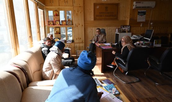 ADC Takes Meeting with Political Parties in Kargil on Special Intensive Revision Preparations.