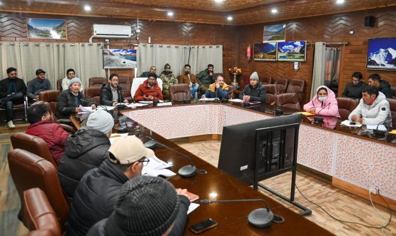 DC Kargil Chairs Capex Budget 2025–26 Expenditure Review Meeting.
