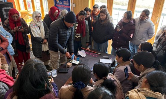 Two-Day Science Workshop Concludes Successfully at DIET Leh Leh, February 27.