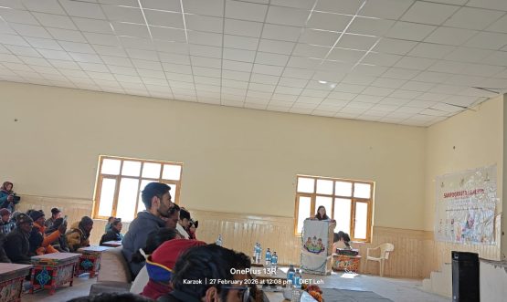 DIET Leh Participates in Sampoornata Abhiyaan Programme at Rupsho-Korzok.