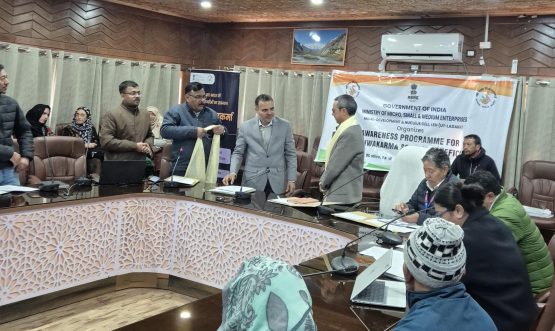 ADC Kargil Attends Awareness Programme on PM Vishwakarma Scheme, Urges Artisans to Avail Govt Benefits and Enhance Trade Quality.