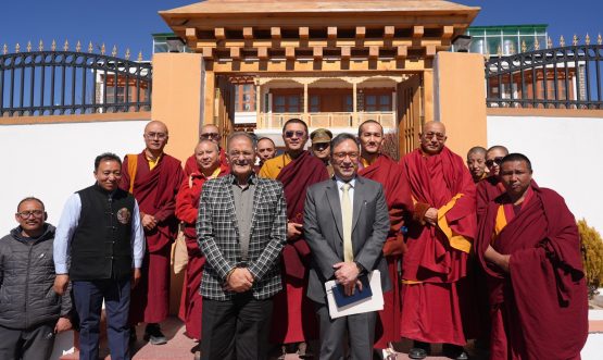 LG Kavinder reviews arrangements for holy exposition of sacred Buddha relics in UT Ladakh.