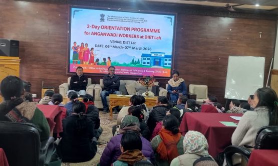DIET Leh Organises Two-Day Training Programme for Anganwadi Workers.