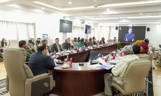 Preliminary UT-Level Coordination Committee meeting held for Sacred Exposition of Holy Relics of Tathagata Buddha, Ladakh 2026.