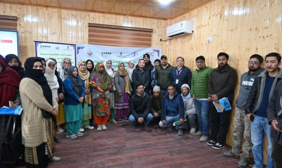 Workshop on Credit Outreach for MSMEs and SHGs Conducted at DIC Kargil under RAMP Scheme.