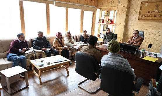 ADC Kargil Chairs Meeting on Preparation of Draft District Disaster Management Plan.