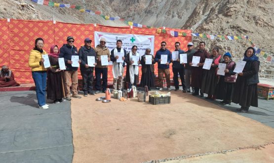 One day training camp”Kisan Ghosti “ at Sub Division Khaltsi under Agriculture Technology Mission Agency (ATMA).