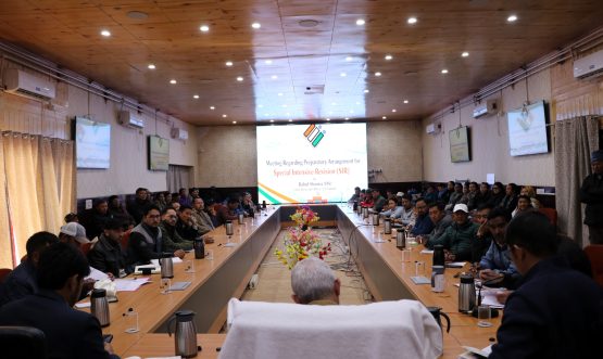 CEO Ladakh Reviews Preparations for Special Intensive Revision of Electoral Rolls.