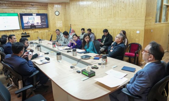Chief Secretary reviews implementation of Vibrant Village Programme in Ladakh.