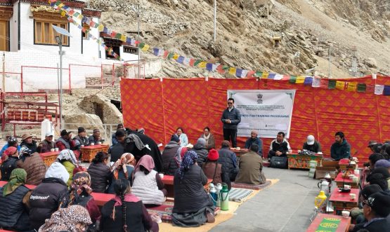 Department of Horticulture, Leh Conducts Farmers' Training Programme at Dhomkhar and Lamayuru.