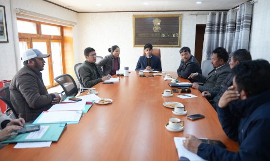 ADC/ERO Leh Chairs Meeting on Special Intensive Revision of Electoral Roll.