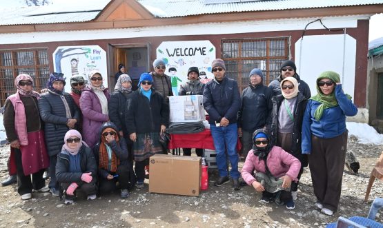 EC Tashi Inspects Tehsil Library Zanskar, Directs Early Shift to New Building.