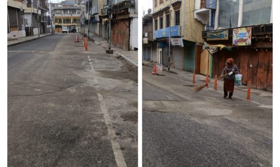On L-G Saxena’s direction, govt agencies launch cleanliness & beautification drive to transform Leh into world-class tourist city