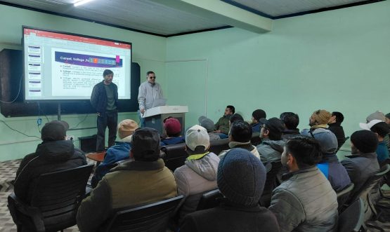 Training on Solar Projects held for Ex-Servicemen in Kargil.