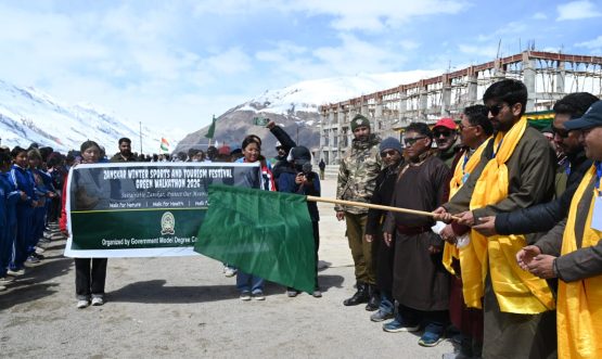 Zanskar Winter Festival 2026 Inaugurated with Cultural Splendour, Walkathon and Tourism Push.