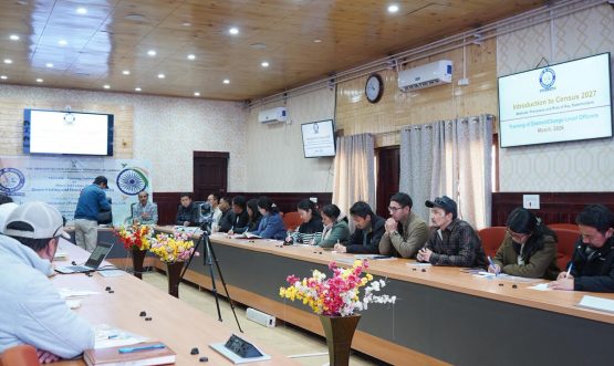 District-Level Training on Census 2027 Phase-I (HLO) Held at Leh.