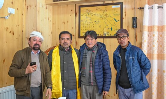 CEC Kargil Welcomes Newly Appointed Joint Director Information Ladakh.