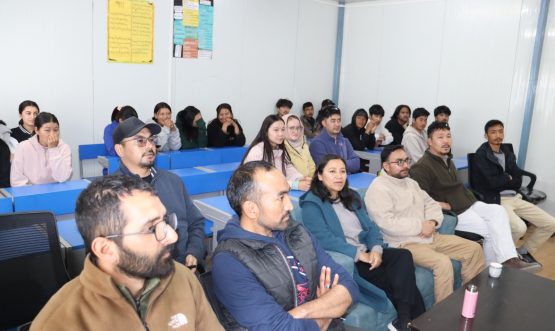 GDC Khaltsi Commemorates 150 Years of the National Song “Vande Mataram”.