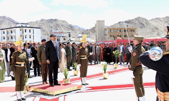 The Hon’ble Chief Justice of India, Justice Surya Kant, inaugurated the newly constructed District Court Complex at Melong Thang, Leh