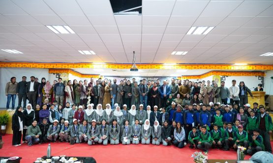 EJM College Leh hosts Inspiring Interactive Session with Group Captain Shubhanshu Shukla.