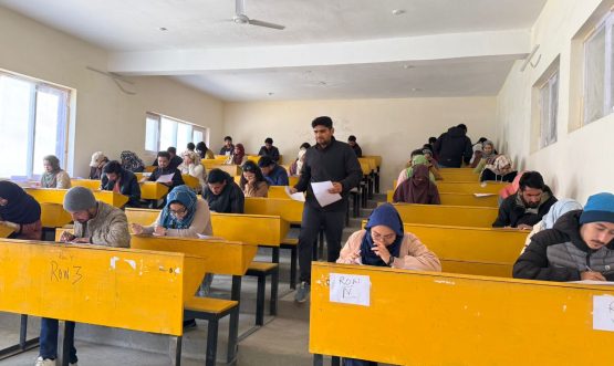 10+2 Resource Persons Recruitment Exam Conducted Smoothly at GDC Kargil.