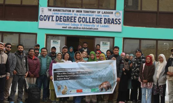 Conservation Awareness Workshop on Biodiversity Monitoring Held at Govt Degree College Drass.